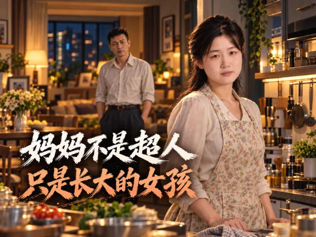 妈妈不是天生的超人，是长大的女孩儿